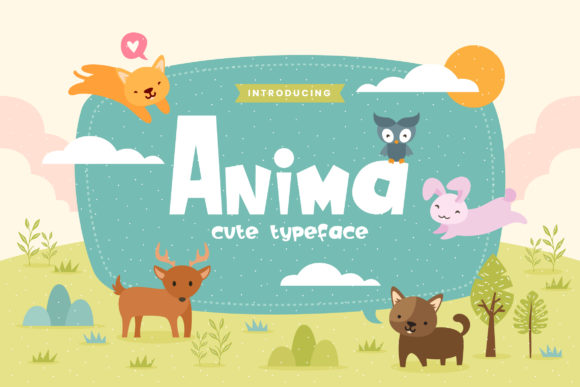 Anima: The Playful Display Font for Campaigns