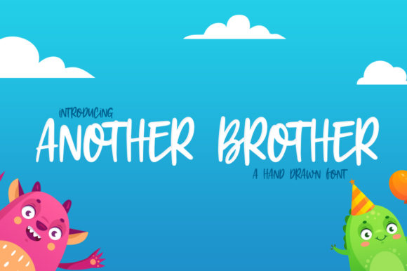 Another Brother: A Friendly Handwritten Display Font