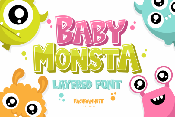 Baby Monsta: A Bold Display Font for Marketers
