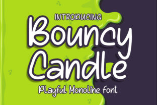 Bouncy Candle: A Playful Display Font for Campaigns