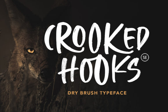 Crooked Hooks: A Bold Display Font for Campaigns