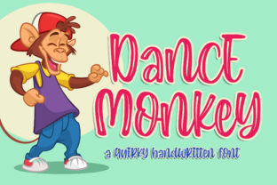Dance Monkey: A Quirky Display Font for Crafters