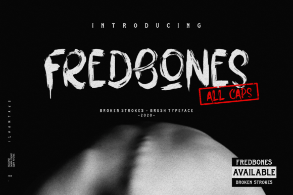 Fredbones: A Bold Display Font for Web Design