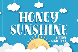 Honey Sunshine: A Vibrant Display Font for Your Brand