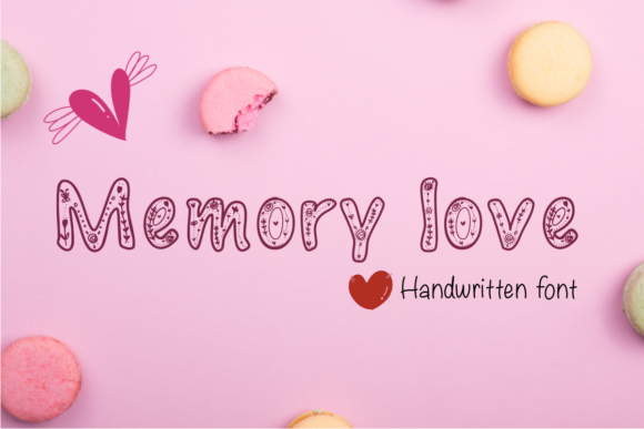 Memory Love: A Playful Display Font for Web Design