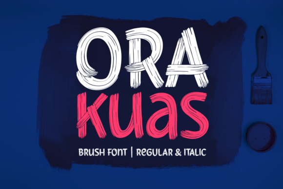 Ora Kuas: A Premium Display Font for Modern Web Design