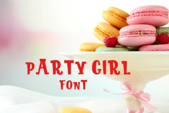 Party Girl Font: A Playful Display Typeface for Brands
