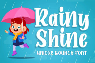 Rainy Shine: A Bold Display Font for Authentic Branding