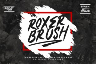Roxer Brush: A Bold Display Font for Modern Web Design