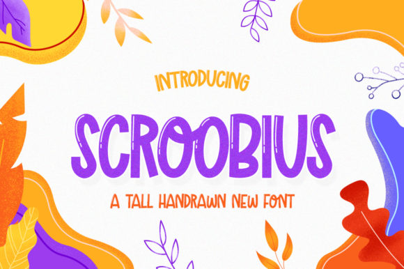Scroobius: A Playful Display Font for Small Business