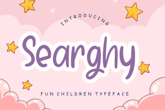Searghy: A Sweet Display Font for Crafters