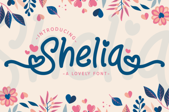 Shelia: A Sweet Display Font for Campaigns