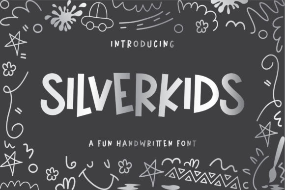 Silverkids: A Handwritten Display Font for Editorial Design