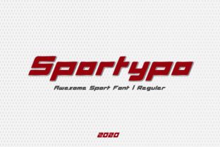 Sportypo: The Bold Display Font for Your Brand