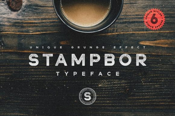 Stampbor: A Versatile Display Font for Editorial Design