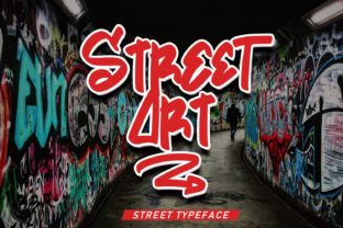 Street Art: A Modern Display Font for Editorial Impact