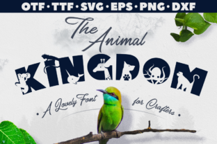 The Animal Kingdom: A Playful Display Font for Your Brand