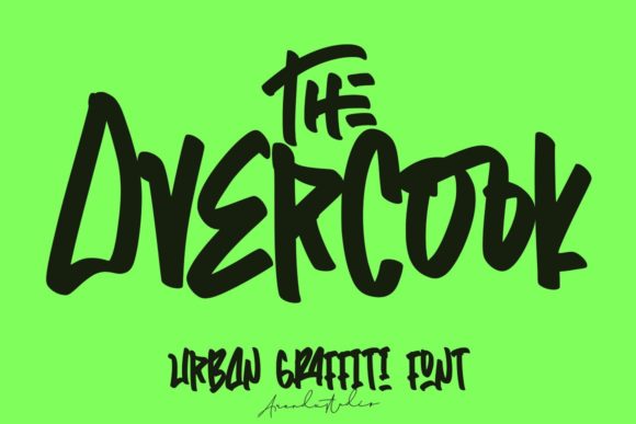 The Overcook: A Bold Display Font for Web Design
